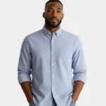 Camisa Oxford Azul