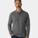 Camisa Polo Manga Larga